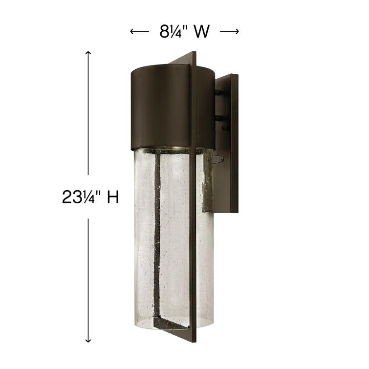 Hinkley Shelter 1 - Bulb 23.25" H Outdoor Armed Sconce