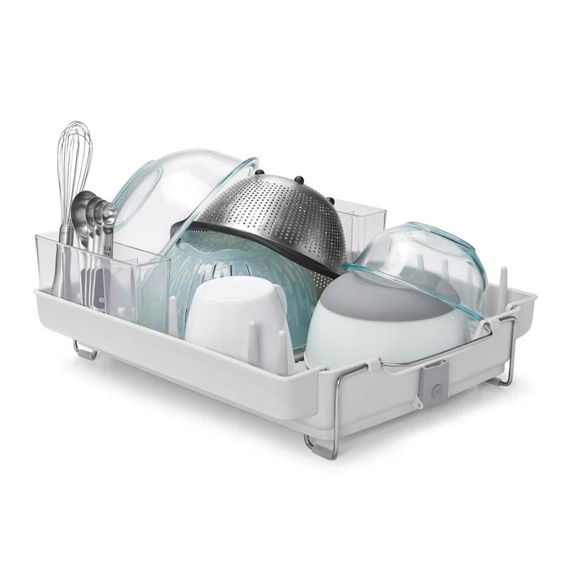 OXO OXO Stainless Steel Countertop Dish Rack