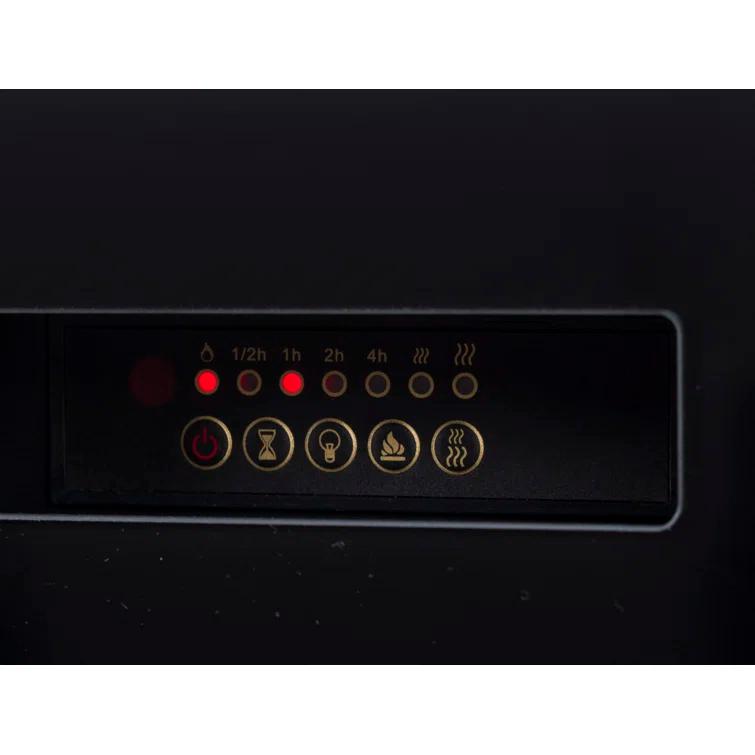 Touchstone The Sideline Electric Fireplace for Recessed or Wall Mount Installation