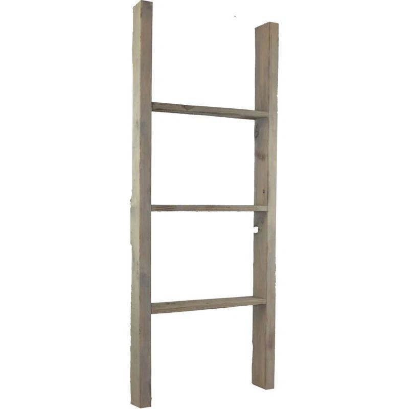 Ekena Millwork Vintage Farmhouse Rung Decorative Ladder