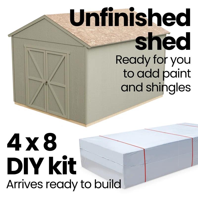 Handy Home Rookwood 10 ft. W x 10 ft. D Wood Storage Shed