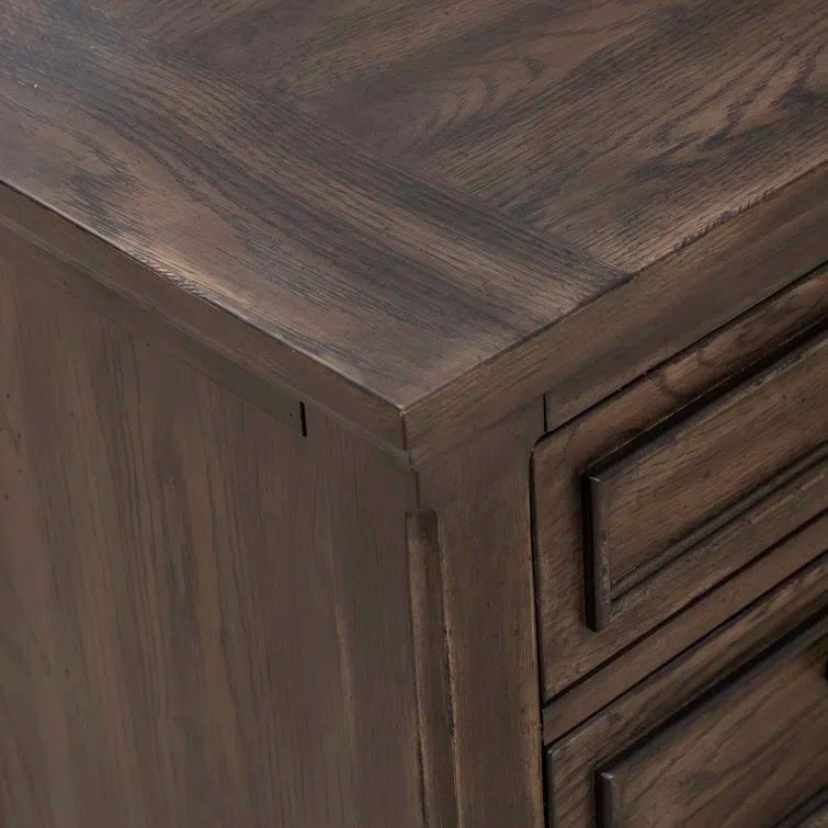 Canora Grey Trelawny Gaither Upholstered Bed, Dresser & Mirror, Chest, Night Stand