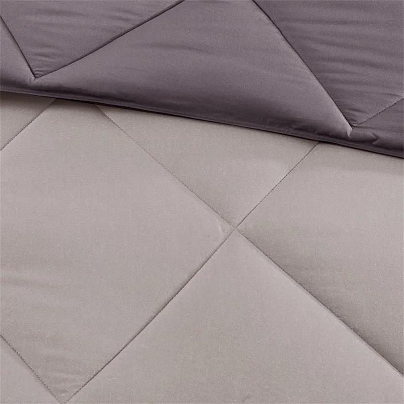Madison Park Essentials 3M Scotchgard Reversible Down Alt Comforter Set