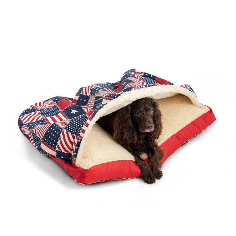 Snoozer Pet Products Snoozer Indoor/Outdoor Solarium Rectangle Cozy Cave Dog Bed - Wag Collection
