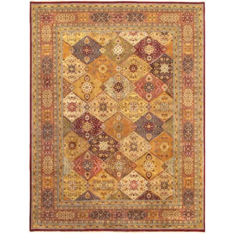 Pasargad Home Baku Collection Hand-Knotted Wool Area Rug  11' 5" X 17' 7"