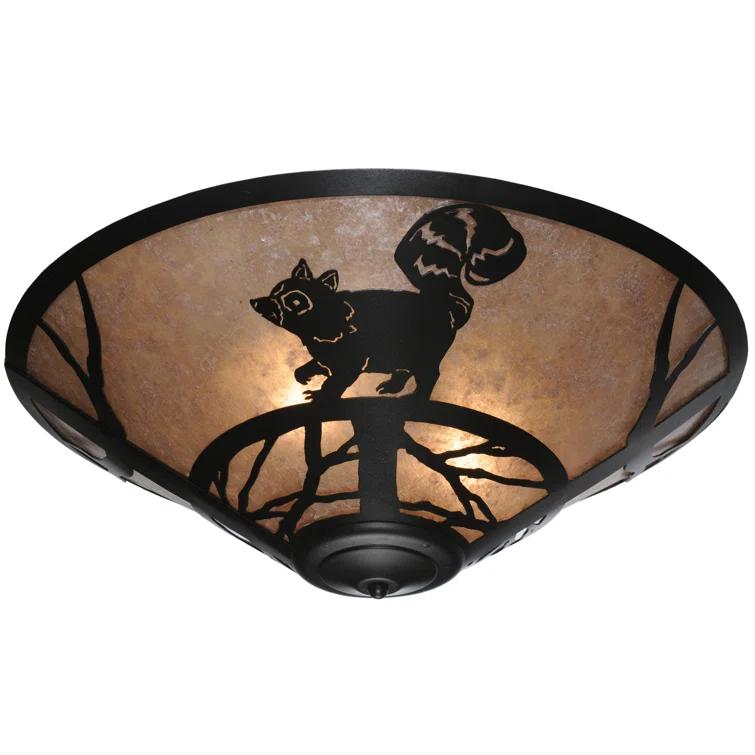 Meyda Lighting Mica Flush Mount