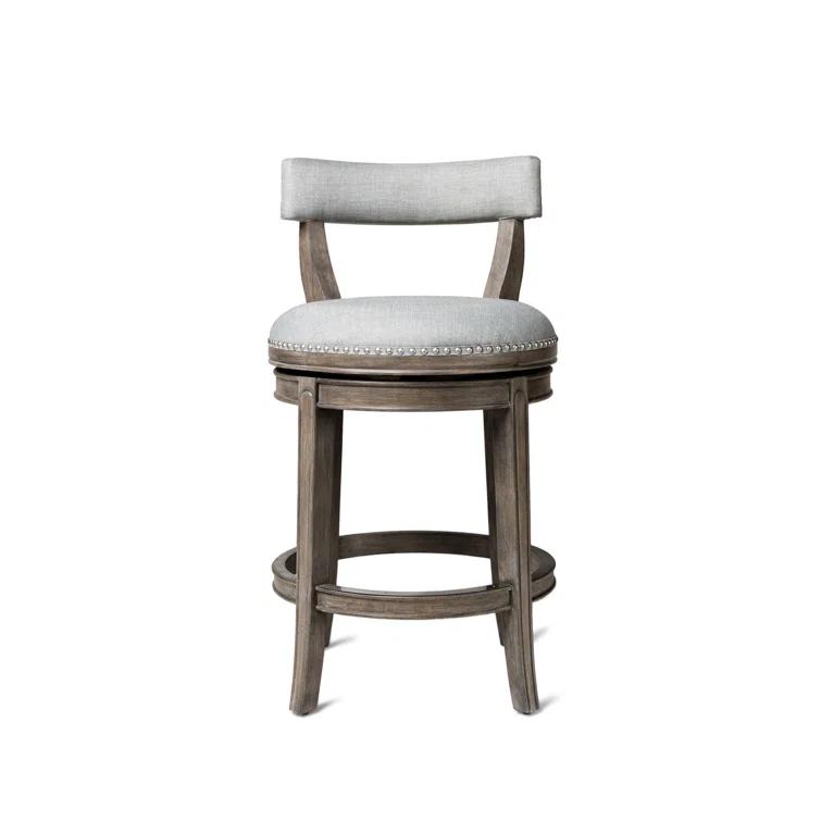 Maven Lane Maven Lane Alexander Stool with Fabric Upholstery