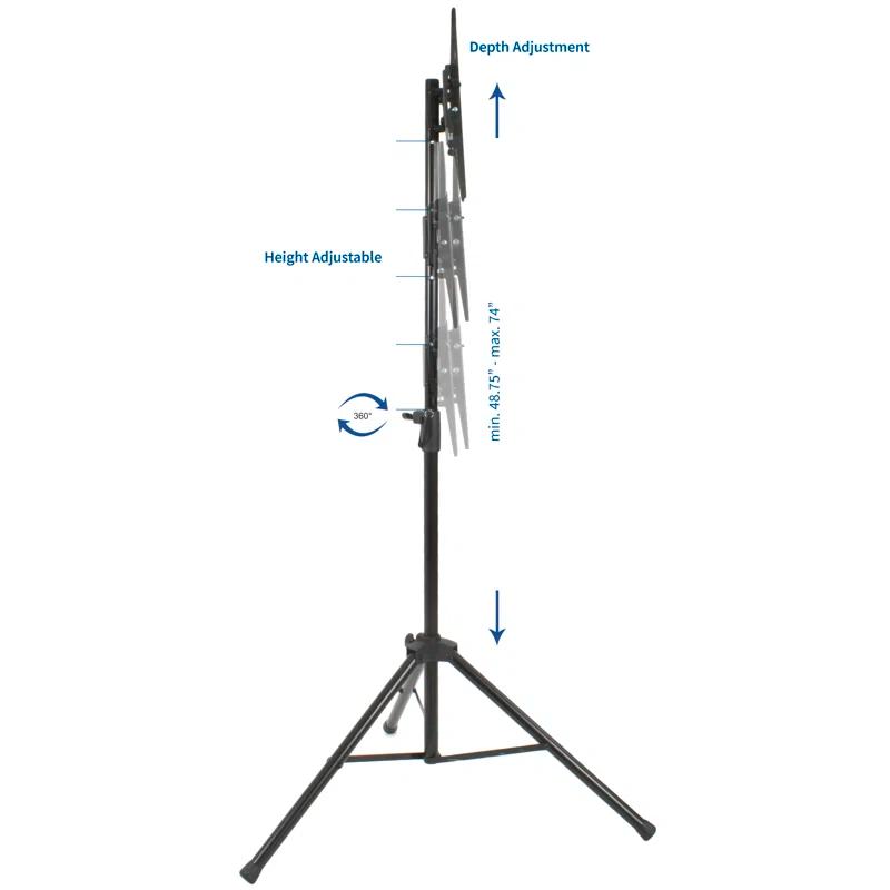 Vivo Portable TV Tripod
