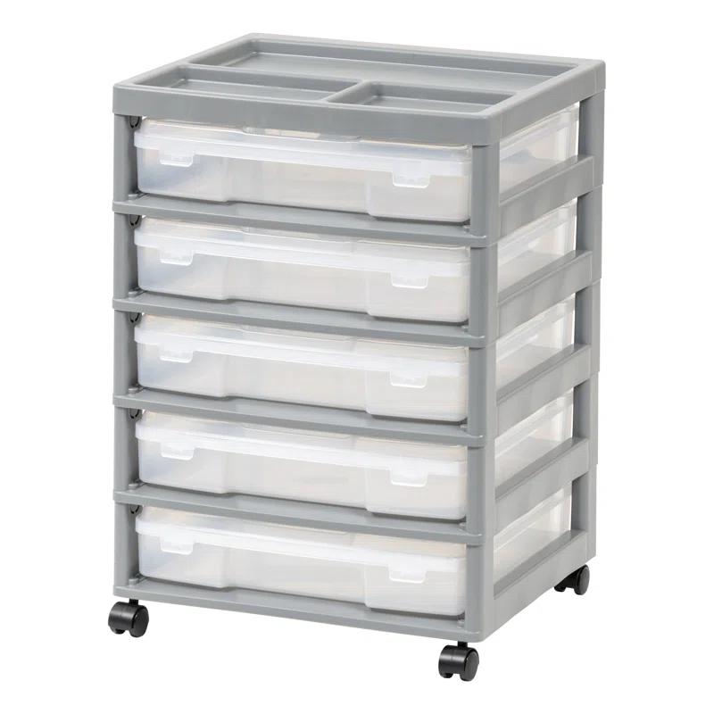 IRIS USA, Inc. Drawer Plastic Storage Chest with Casters