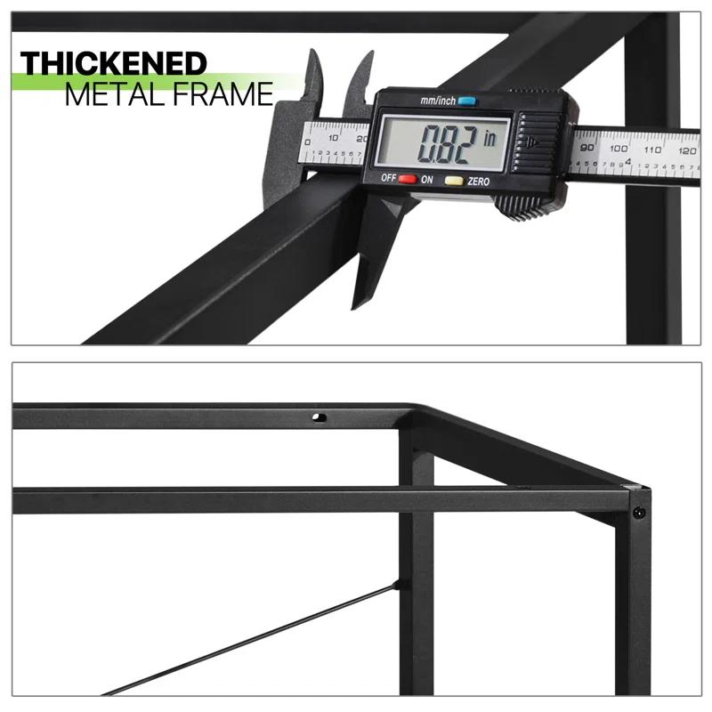 Modern Office Metal Frame Computer Desk
