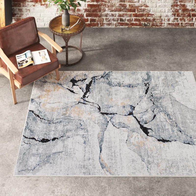 Steelside™ Steve Abstract Indoor Rug