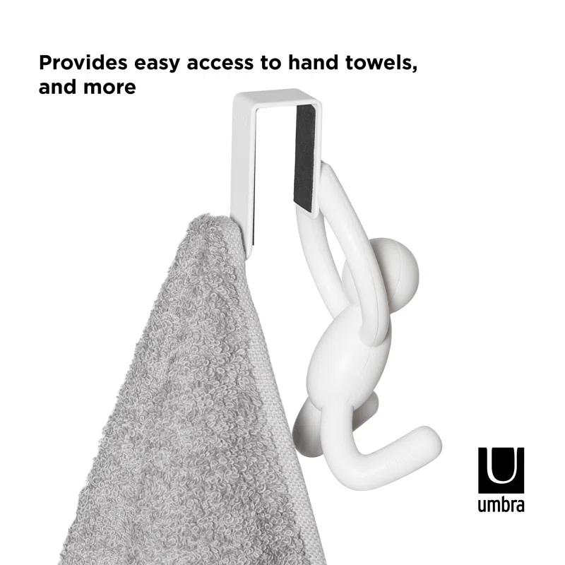 Umbra Buddy Plastic Over-the-Door Wall Hook (Set of 2)