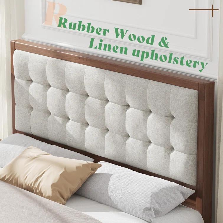 Wade Logan® Behka Upholstered Platform Bed
