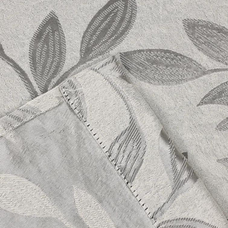 Superior Modern Bohemian Leaves Polyester Machine Washable Room Darkening Blackout Curtains by Superior (Set of 2)