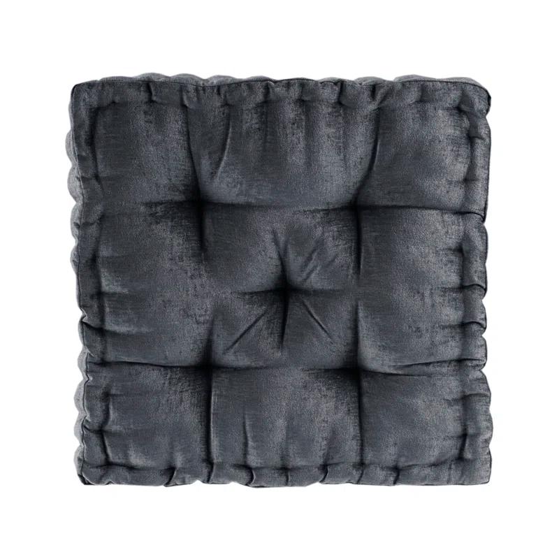 Intelligent Design Azza Poly Chenille Square Floor Pillow Cushion