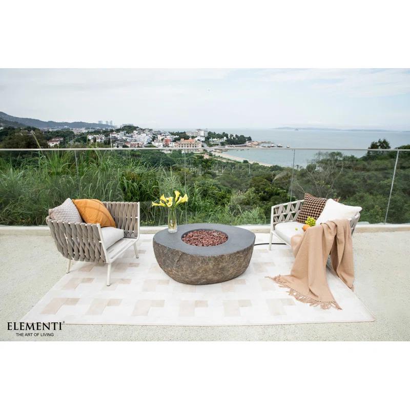 Elementi Elementi Boulder Fire Pit Table