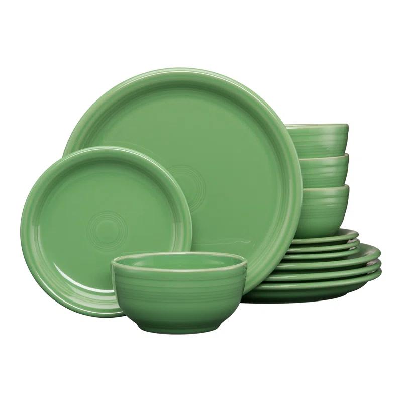 Fiesta Bistro Coupe 12-Piece Dinnerware Set, Service for 4
