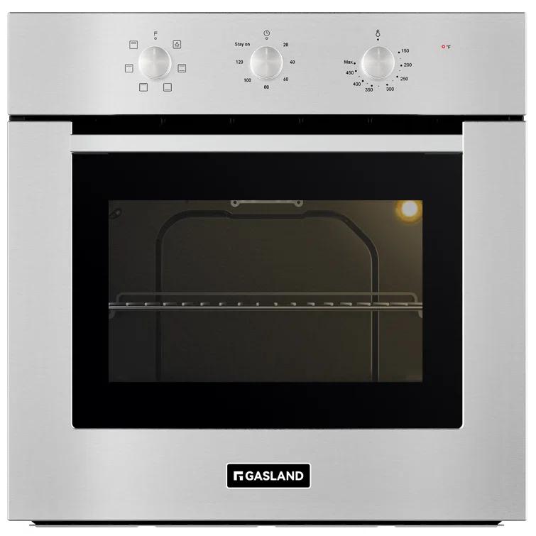 GASLAND 24" 2.3 cu. ft. Electric Single Wall Oven With 6 Cooking Functions ES606MS