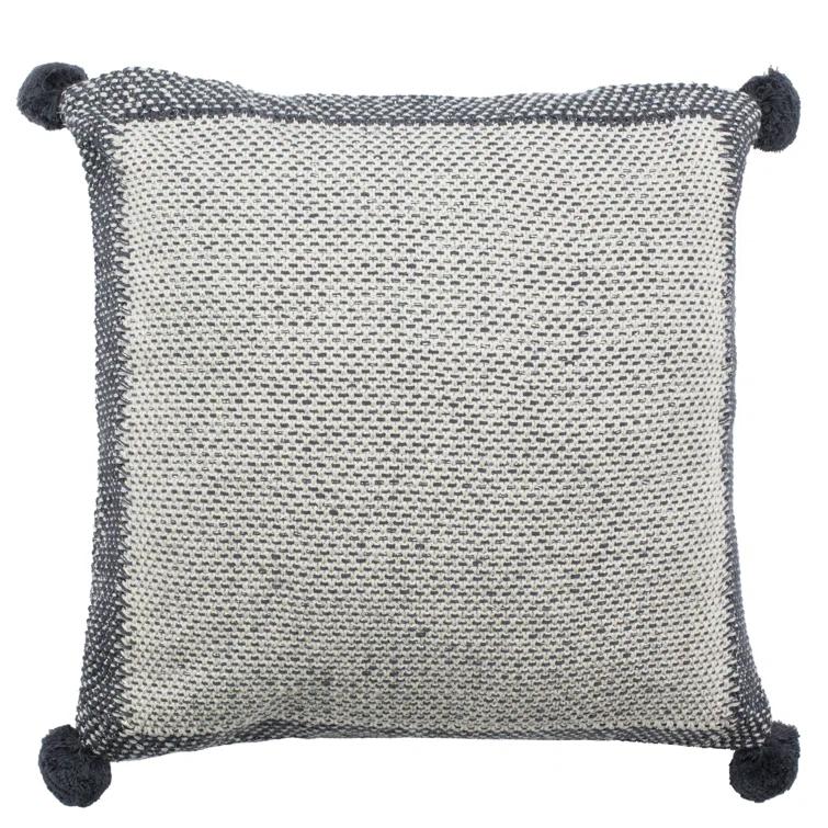Safavieh Dania Tassels Cotton Reversible Throw Pillow