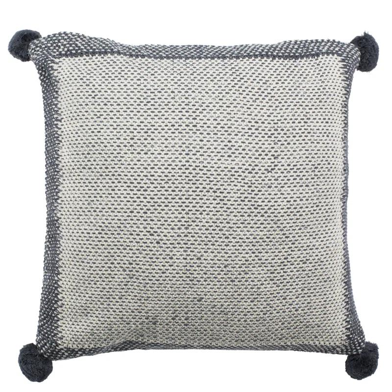 Safavieh Dania Tassels Cotton Reversible Throw Pillow