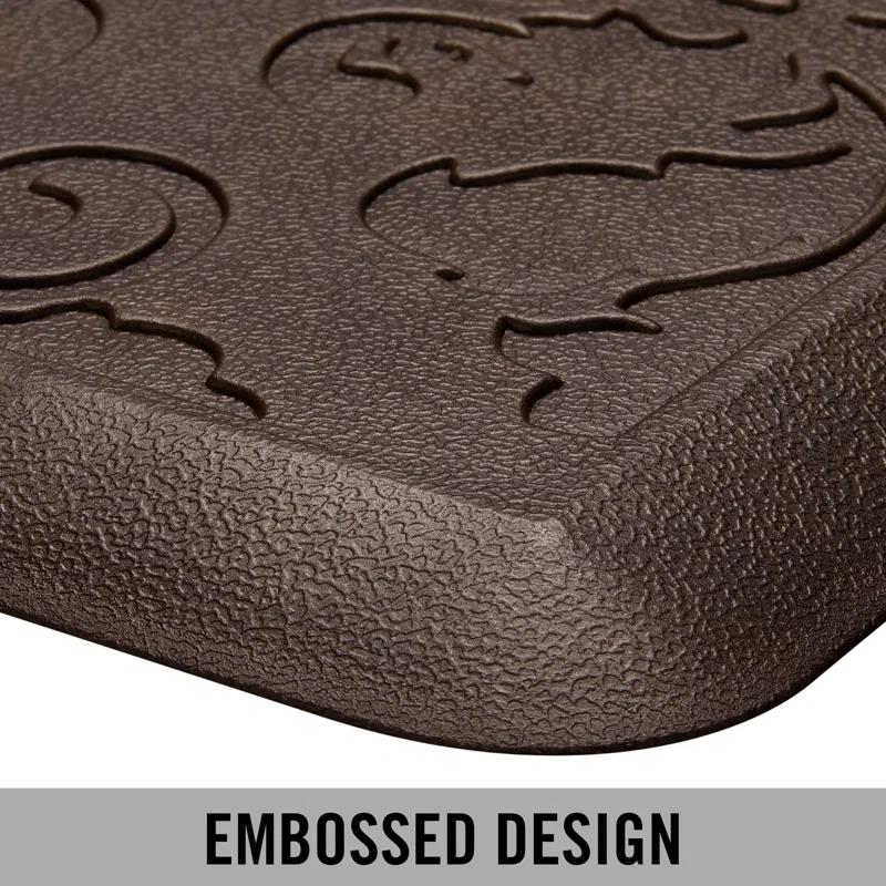 Chef Gear Embossed Soothing Comfort Anti-Fatigue Mat Set