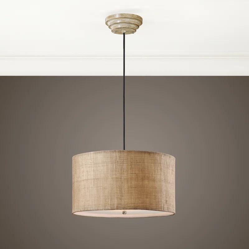 Highland Dunes Thora 3 - Light Drum Pendant