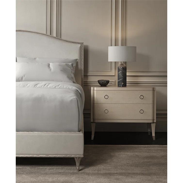 Caracole Classic Fontainebleau Upholstered Standard Bed