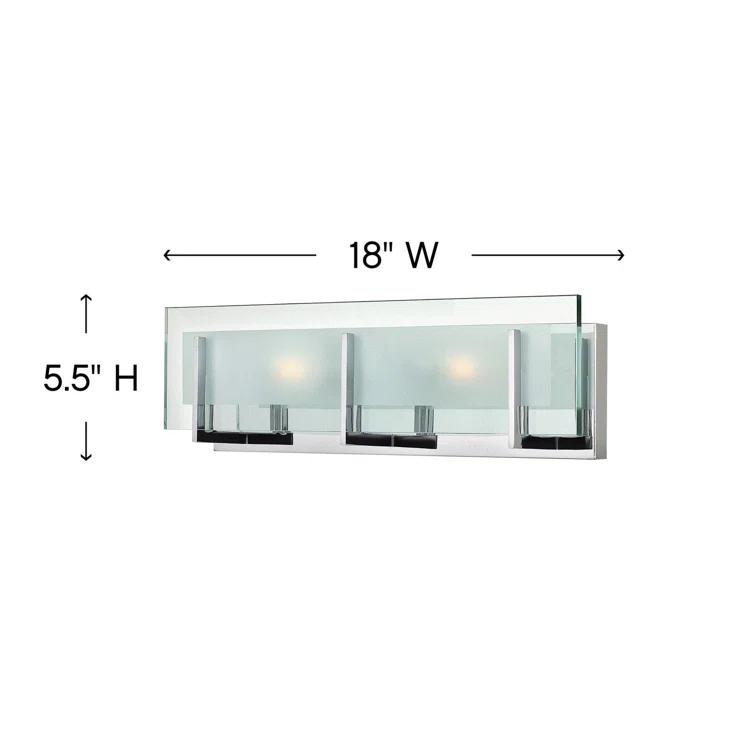 Hinkley Latitude 2-Light Dimmable Vanity Light