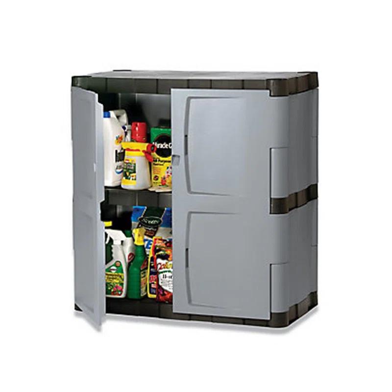 37" H x 36" W x 18" D 2 Door Storage Cabinet