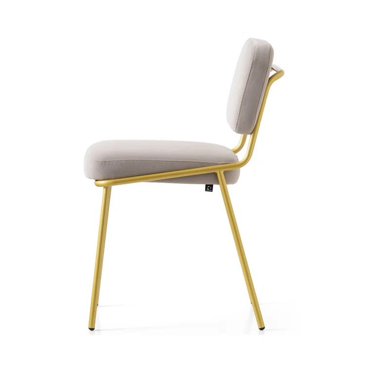 Connubia Sixty Upholstered Dining Chair with Metal Frame