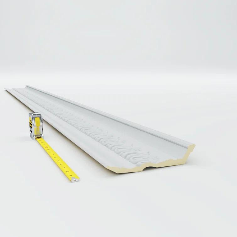 Ekena Millwork 6 7/8"H x 5 1/8"P x 8 5/8"F x 94 1/2"L Tirana Crown Moulding