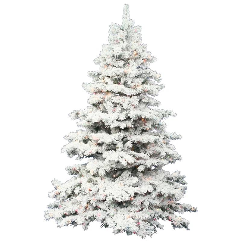 Mariella Flocked Alaskan Artificial Christmas Tree