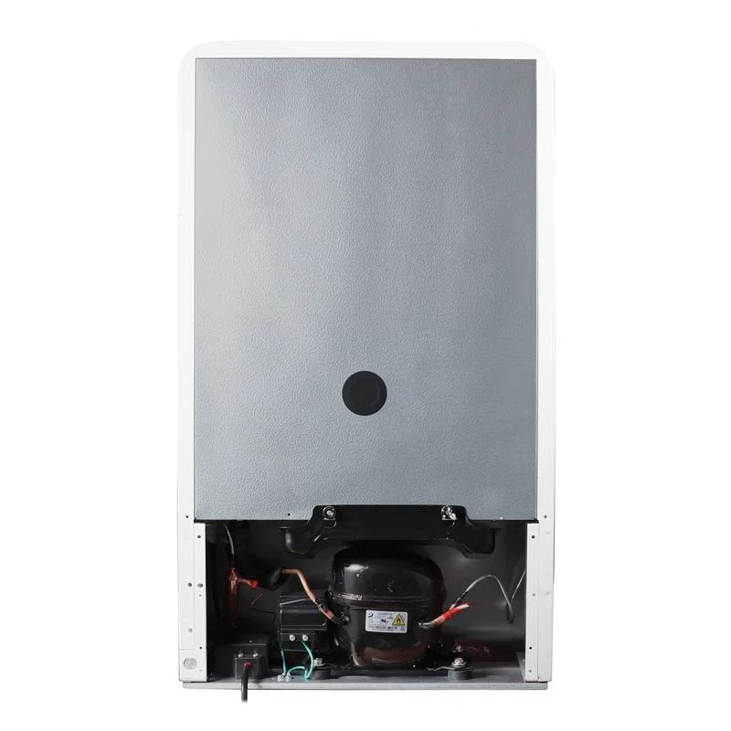 Magic Chef Magic Chef 17.5'' W 20 Cans (12 oz.) 3.4 Cubic Feet Beverage Cooler with Wine Storage and Glass Door