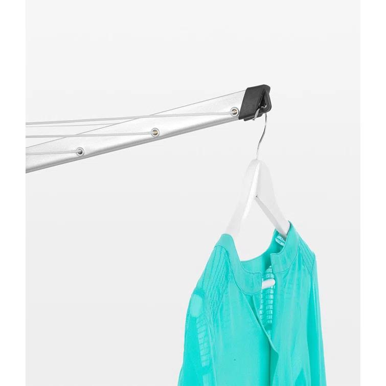 Brabantia Brabantia Lift-O-Matic Outdoor Clothesline 197 Feet (60m) of Drying Space, with Metal Ground Spike and Protective Cover