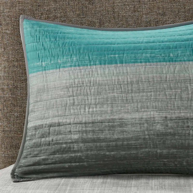 Madison Park Essentials Saben Microfiber Quilt Set with Cotton Bed Sheets
