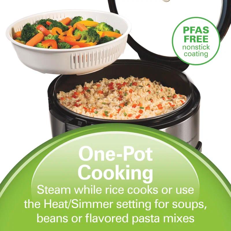 Hamilton Beach Hamilton Beach® Rice/Hot Cereal Cooker 2-14 Cups