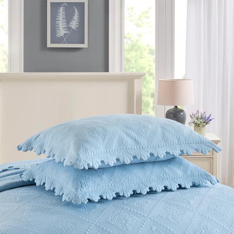 MarCielo Tkembroidery Cotton Abstract Quilt Set