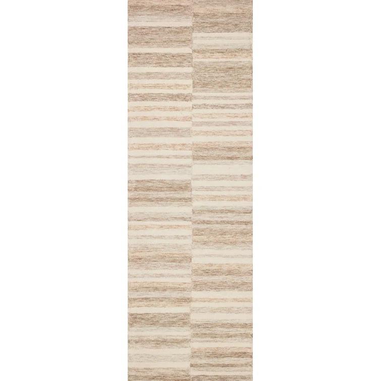 Chris Loves Julia x Loloi Chris Loves Julia x Loloi Chris Collection CHR-03 Ivory / Clay, Transitional  Area Rug