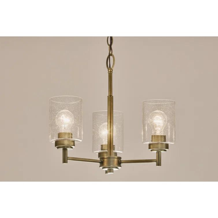 Kichler Lighting Winslow 3 - Light Steel Dimmable Round Chandelier