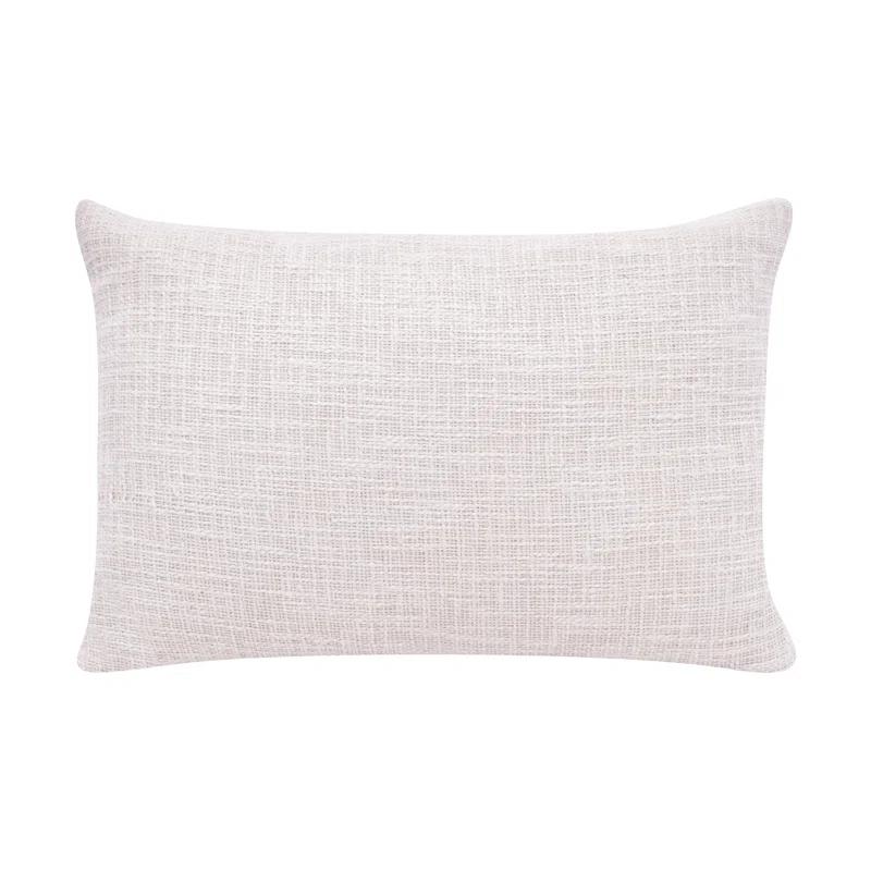 Geometric Handmade Cotton Wool Blend Decorative Throw Pillow