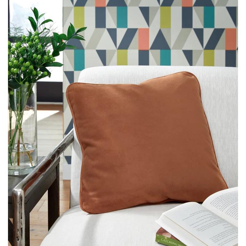 Ebern Designs Krishna Feather Throw Pillow