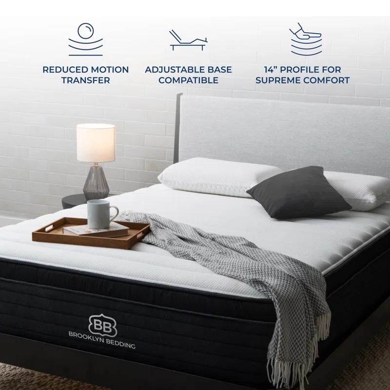 Brooklyn Bedding Brooklyn Bedding Select Gel Memory Foam Hybrid Mattress