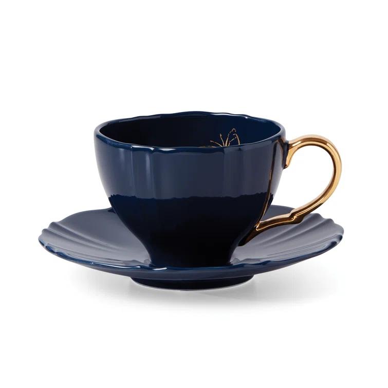 Lenox Sprig and Vine Teacup & Saucer | Wayfair