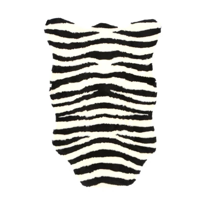 Mercer41 Zebra Bold Stripe Area Rug