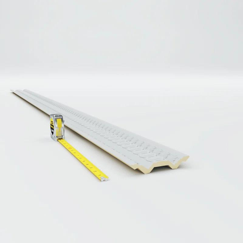 4"H x 4"P x 5 3/4"F x 94 1/2"L, (1 1/4" Repeat), Egg and Dart Crown Moulding