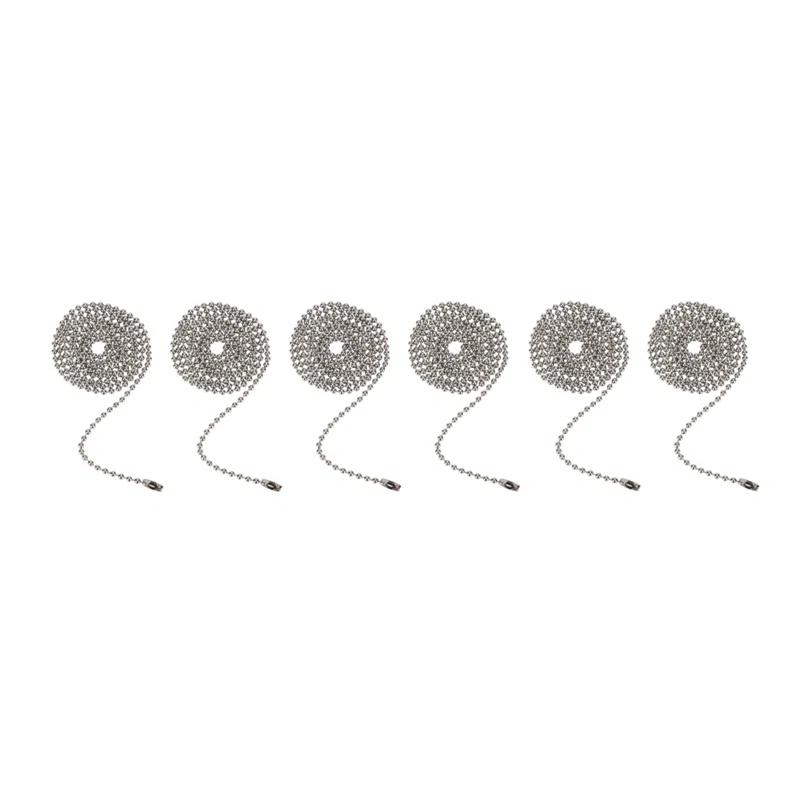 Aspen Creative Corporation Beaded Ceiling Fan Pull Chain (Set of 6)