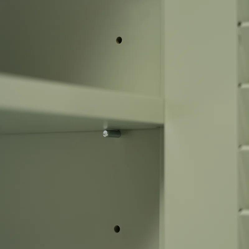 HLILish 30-Inch Bathroom Vanity With Ceramic Sink Combination, Ample Storage - Features 1 Pullout And Multifunctional Shelf Dividers