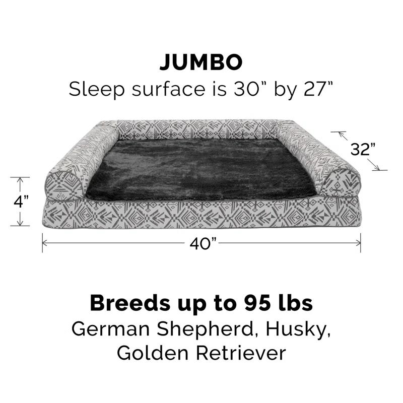 FurHaven Orthopedic Polyester Pet Bed