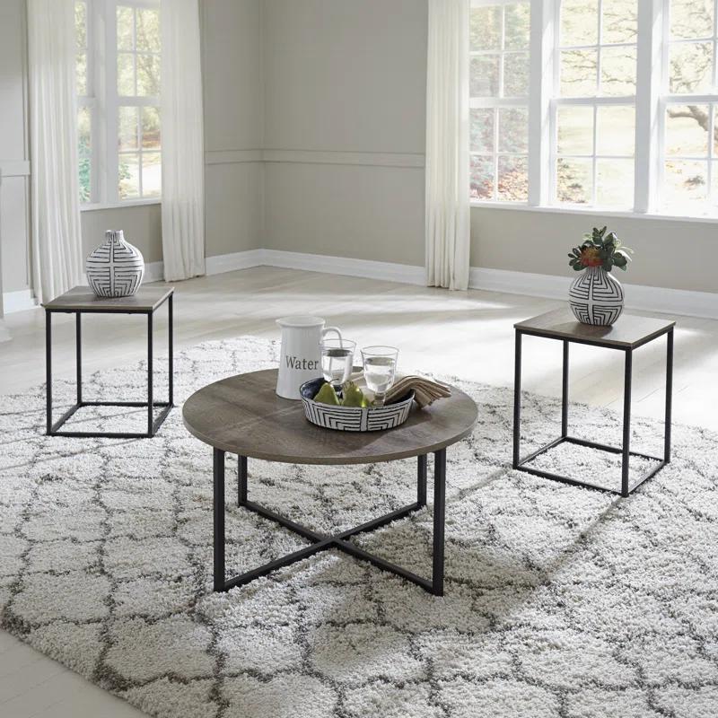 Williston Forge Kleinschmidt 3 - Piece Living Room Table Set
