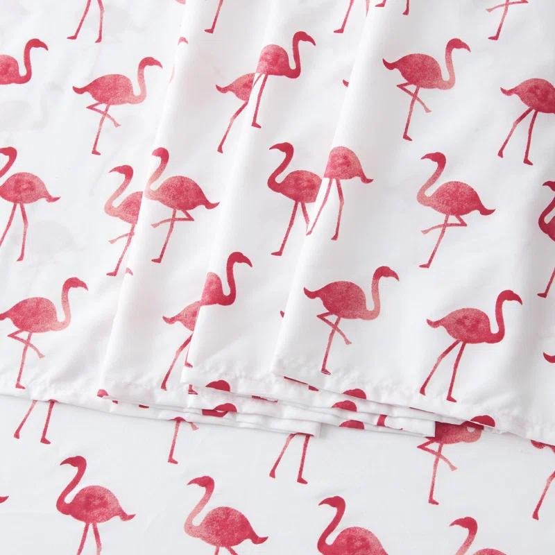 FreshFolds Ultra Soft Coastal Printed Microfiber Sheet Set